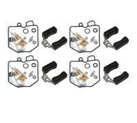 Carburateur Membrane Joint Entretien Kit De Réparation Carburateur Moto pour CX500, CX500C Custom, CX500D Et GL500 Comprenant Flotteurs, Joints, Pointeau Soupapes(Ensemble 3)