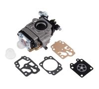 Carburateur pour Débroussailleuse 43cc 52cc Carbu Kit de Réparation avec Joint Membrane Ampoule Carburateur de Tondeuse Remplacement