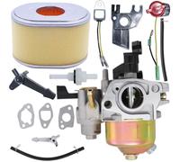 Carburateur pour Honda GX120 GX140 GX160 GX168 GX200 Moteur 5HP 5,5HP 6,5HP, ADEFOL Carburateurs avec Filtre à Air + Joints + Tuyau d'essence Accessoire Pièce de Rechange