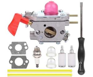 Carburateur pour moteur à soufflerie - Compatible avec Husqvarna - Pièce de rechange pour moteur - C1U-W43 - Souffleur de feuilles - 944518252