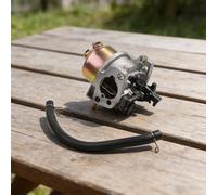 Carburateur pour moteurs T375 T475, compatible avec Hecht pour Rotenbach pour Arebos pour Tondeuses à gazon Brast, pièce de rechange en métal