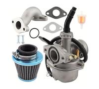 Carburateur pour PZ19 19mm Carburateur Moto | Avec filtre Air 35mm pour ST70 NH80 pour 50cc 70cc 80cc 90cc 110cc 125cc pour ATV Quad Go Cart(PZ19 Kit-1)