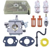 Carburateur pour Stihl 028 028AV 028WB 028Q 028W 028 Tronçonneuse Remplace pour Walbro WT-16B pour Tillotson HU-40 avec Filtre à