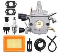 Carburateur pour STIHL FS120 FS200 FS250 FS300 FS350 FR350 Débroussailleuse,Accessoire FS 250 Pièces de Rechange Carbu Kit avec