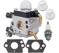 Carburateur pour Stihl FS38 FS45 FS46 FS55 FS55r FS55rc FS74 FS75 FS80 FS85 KM55 HL45 KM55r, Tondeuse à gazon Carbu avec joints, pompes d'amorçage et bougie d'allumage