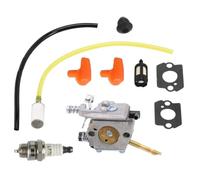 Carburateur Pour Stihl FS48 FS52 FS62 FS66 FS81 FS86 FS88 FS106 Walbro WT-45 Pièces De Rechange 4126-120-0600 4126-120-0610 Kit Réparation Carburateur(Type 3)