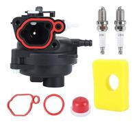 Carburateur pour Tondeuse à Gazon - - Compatible BS 300E 450E 125cc 140cc - Kit Pièces Rechange 595656 591979 - 8P502 09P602
