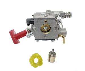 Carburateur pour tronçonneuse ECHO CS2600 CS2700 269 avec pièce de rechange Walbro WT-843, construction en métal et caoutchouc, tuyau et filtre, outil de coupe polyvalent accessoire