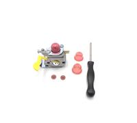 Carburateur pour ZAMA C1U-W18 pour désherbeur pour Poulan pour Featherlite FL25C FX26SC XT260 FL20 FL26 tondeuse à gaz 530071752 530071822(Red)