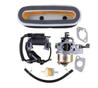 carburateur tondeuse à gazon Filtre à air de carburateur pour GXV120 GXV140 GXV160 HR194 HR195 HR214 HR215 HR216 pour moteur 16100-ZE7-W21 Kit filtre bobine d'allumage