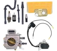 Carburateur Tronçonneuse Pour STIHL 029 039 MS310 MS390 Avec Bobine D'allumage Filtre À Air Kit De Réalimentation Ligne Carburant