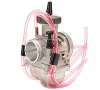 Carburateur Universel Moto pour PWK 33 34 35 36 38 40 42mm pour 2T 4T pour Keihin pour pour Mikuni avec Jet Puissant 200-450cc Dirt Pit