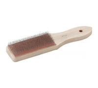 Carde à lime en bois et acier trempé pour nettoyage des limes - CL-20 SAM OUTILLAGE