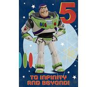 Cards Hallmark Disney Toy Story Buzz l'Éclair 5e anniversaire 5 To infinity and beyond!