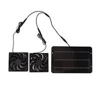 cardyven Ventilateur d'extraction à énergie Solaire 10W 12V, Kit de Ventilateur Solaire étanche IP65