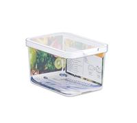 CARE+PROTECT Boîte Pour Aliments - Parfaitement Empilable - Organisateur de Réfrigérateur - Protège les Aliments de L'humidité - Garde les Aliments Frais Plus Longtemps - Capacité 2,15 L