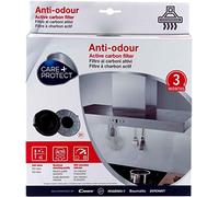 CARE + PROTECT Filtres à Charbon Actif Anti-Odeur Compatibles (233x33mm, 300gr, Type 048) 35602050