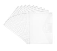 Carehabi 20 Pochette Plastique A4, Pochette Porte Transparente Porte Document avec 11 Trous pour Classification de Stockage de Dossiers