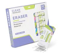 Carehabi Gommes Blanches 30PCS, Gomme Magique en Format Bloc, Effaceur Doux en Plastique, Petites Gommes pour Crayons Graphite, Fournitures Scolaires et de Bureau