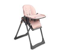 CARETERO - Chaise Haute Vars, Chaise Pour Enfant Dès 6 mois, Dossier et Repose-pieds Réglables, Pour Bébés et Enfants Plus Âgés, Chaise Pour Repas, Rose