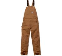 Carhartt Salopette Bib 102776 Homme Ultra résistante Marron W36/L32
