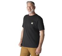 Carhartt Big & Tall Workwear Pocket Short-Sleeve T-Shirt, Noir (Black), Medium Hommes