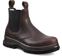 Carhartt Bottines de sécurité Homme Carter Chelsea S3 Marron foncé Taille 39