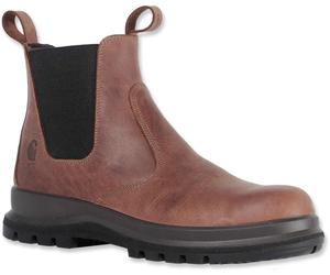 Carhartt Chelsea Rugged Flex S3 Bottes, Brun foncé, Taille 36