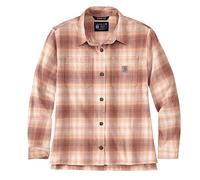 Carhartt Chemise femme Midweight Flannel L/S Plaid Shirt Stucco XL