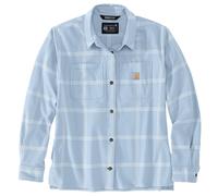 Carhartt Chemise femme Midweight Flannel L/S Plaid Shirt Neptune XL