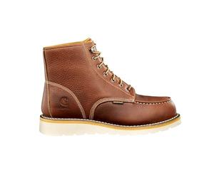 Carhartt CMW6275 Men's 6-Inch Waterproof Tan Wedge Boot Steel Toe Work, 12 M US