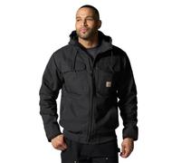 Carhartt Combinaison ample pour homme en toile de canard délavée isolée Active Jac, noir, Medium