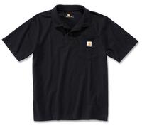 Carhartt Contractors Work Pocket Polo, noir, Taille S