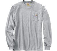 Carhartt Dearborn Loose Chemise Longsleeve, Gris clair, Taille S