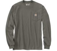 Carhartt Dearborn Loose Chemise Longsleeve, olive/vert, Taille S