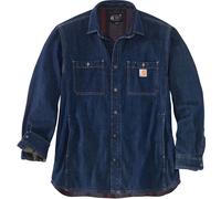 Carhartt Denim-Fleece, chemise L Bleu Foncé (H84) Bleu Foncé (H84)