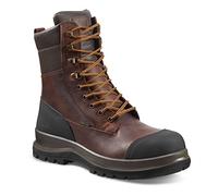Carhartt Chaussures de construction Homme Detroit 8 Rugged Flex Waterproof S3 Marron foncé 46 EU