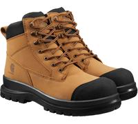 Carhartt Detroit Rugged Flex S3 Zip, bottes de sécurité 39 EU Marron/Noir Marron/Noir