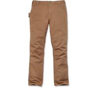 Carhartt Duck Dungaree, pantalon en textile W38/L34 Marron Marron