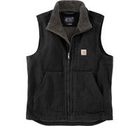 Carhartt Duck Mock Neck Gilet, noir, Taille M