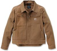 Carhartt DUCK RELAXED FIT JACKET, Couleur:carharttbraun, Taille:S