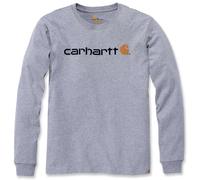 Carhartt EMEA Workwear Signature Graphic Core Logo Longsleeve ( Longsleeve ), gris, taille 2XL pour homme