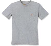 Carhartt Femme Chemise Workw Pocket S/S T-Shirt Heather Grey S