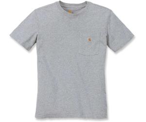 Carhartt Femme Chemise Workw Pocket S/S T-Shirt Heather Grey XL