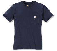 Carhartt Femme Chemise Workw Pocket S/S T-Shirt Navy M