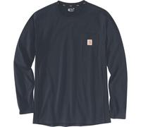 Carhartt Femmes Longsleeve Force Flex Pocket T-Shirt L/S Navy XXL
