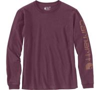 Carhartt Femmes Longsleeve Workwear Logo L/S T-shirt Blackberry Heather M