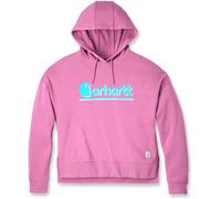 Carhartt Fiber Series, sweat à capuche femme L Fuchsia/Bleu Fuchsia/Bleu