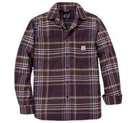 Carhartt - Flannel L/S Plaid Shirt - Chemise - M - dark sepia