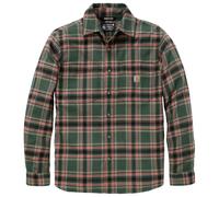 Carhartt - Flannel L/S Plaid Shirt - Chemise - XXL - forestry green / amber terrain